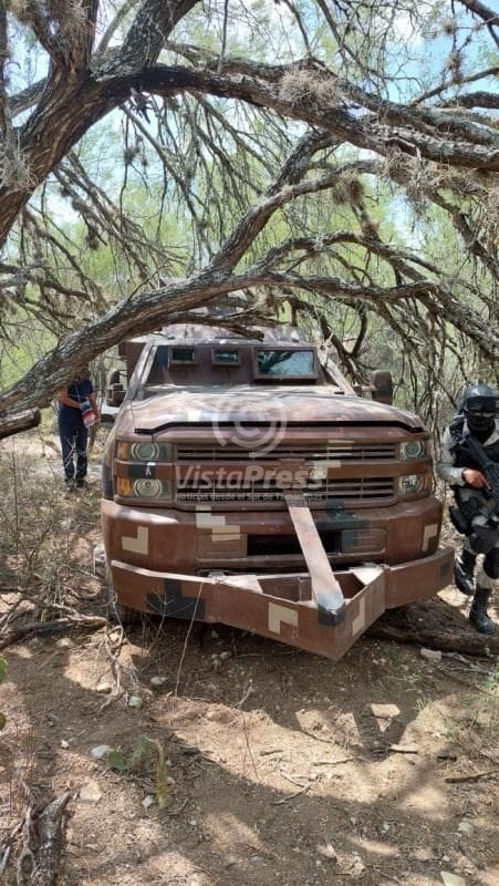 Encuentran En Brecha Un Veh Culo Con Blindaje Artesanal Vista Press