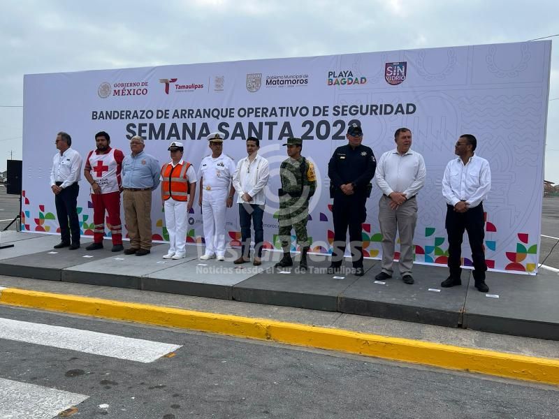 Arranca En Playa Bagdad Operativo Semana Santa 2023 En Matamoros