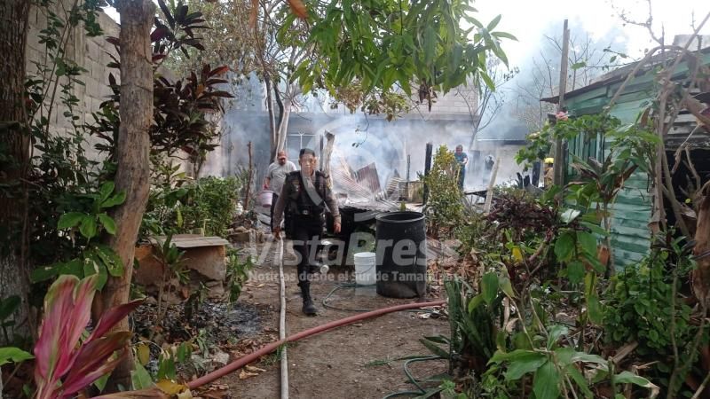 Casa Queda En Cenizas Tras Incendio Vista Press Noticias