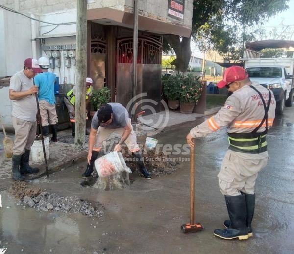 Atiende Comapa Altamira Reportes De Fugas De Agua Vista Press Noticias