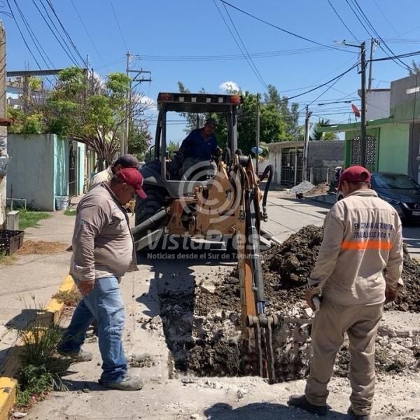 Atiende Comapa Altamira Reportes De Fugas De Agua En Zonas Urbana Y