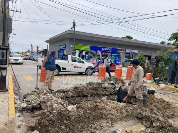 Comapa Altamira Repara Fugas De Agua En Diferentes Sectores De La