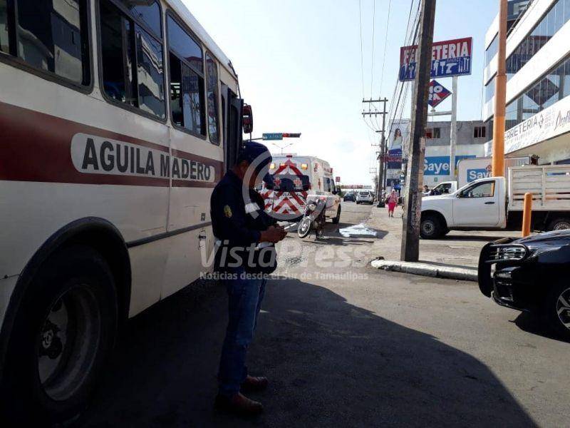 Autobús atropella a motociclista vendedor de tortillas - Vista Press  Noticias