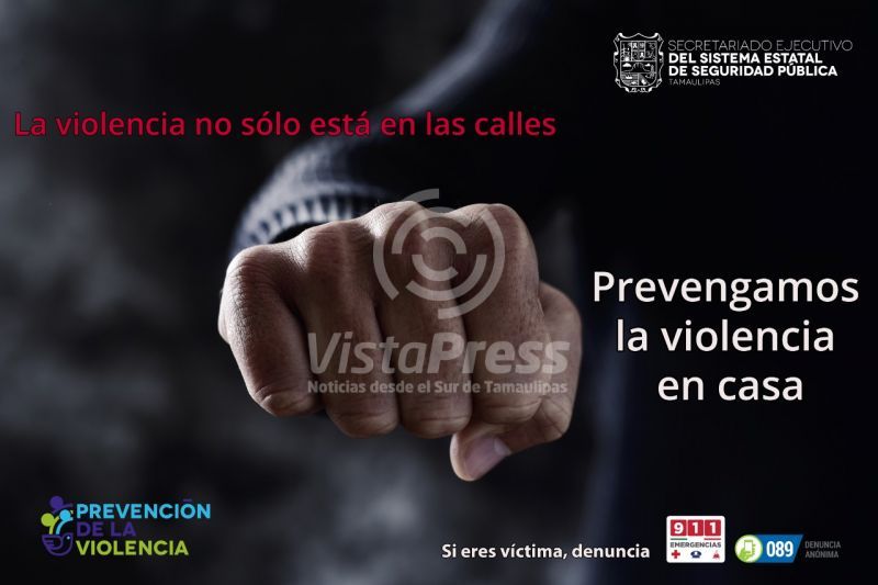 Eñ de llamadas al corresponden a violencia intrafamiliar en Tamaulipas Vista Press