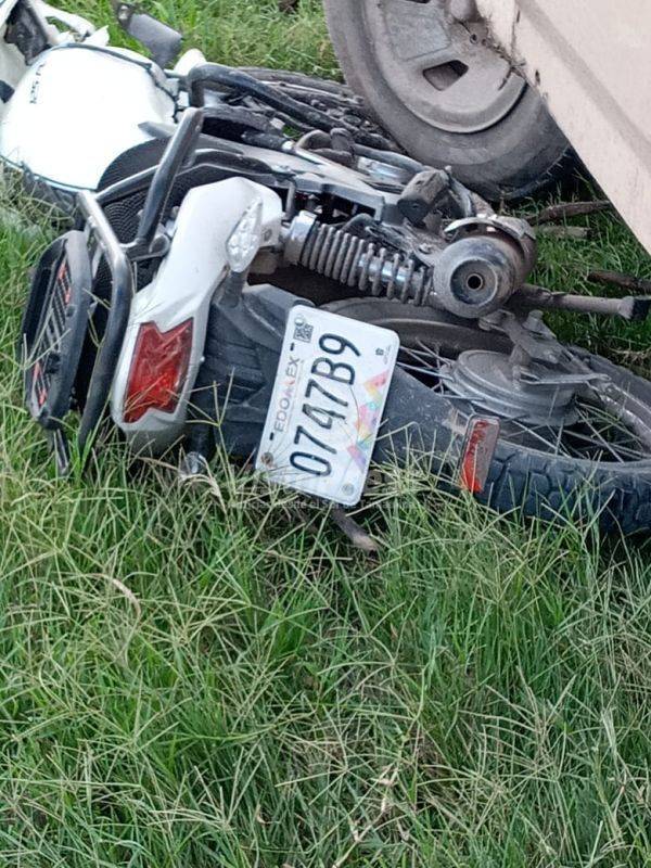 Muere Motociclista Al Impactarse Contra Camioneta Vista Press Noticias