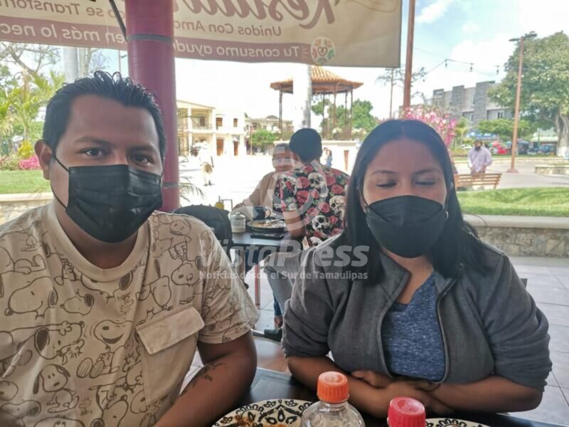 Angel y Carla "R", hermanos de la menor afectada Johanna Guadalupe "R" señalaron que la pareja sentimental de su consanguínea los amenaza.