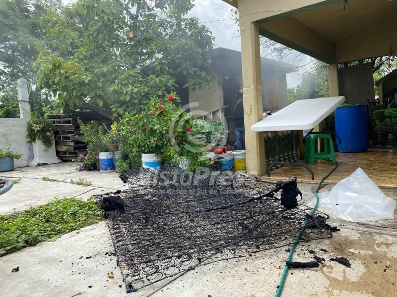 Se incendia casa en céntrica colonia de Altamira - Vista Press Noticias